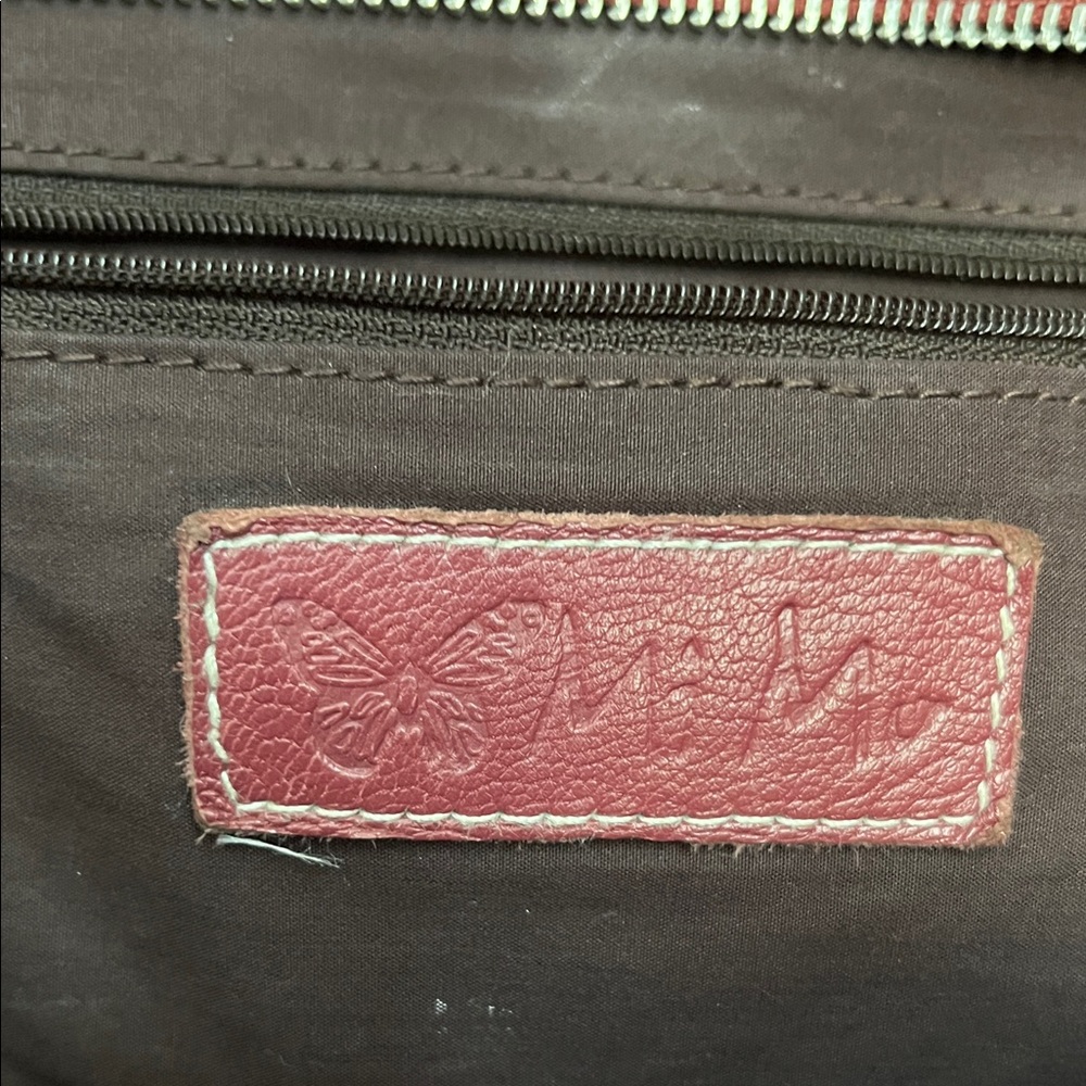 Chic Mauve Leather Shoulder Bag - Picture 2 of 6